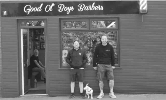 The Good Ol' Boys shopfront on Stockport Road